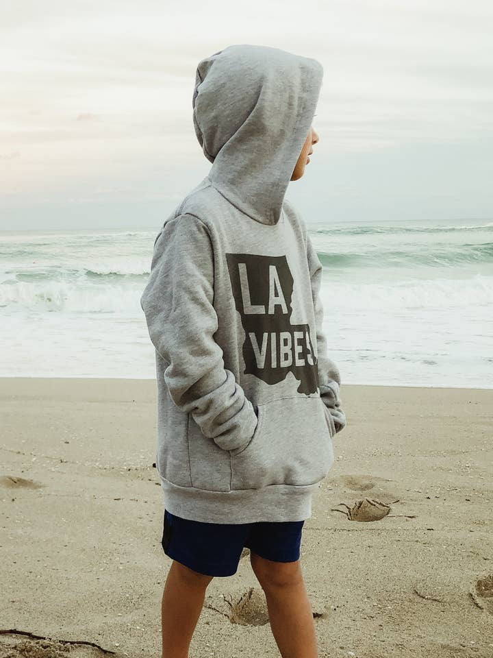 LA Vibes Hoodie for wholesale by Bayou Blend Apparel