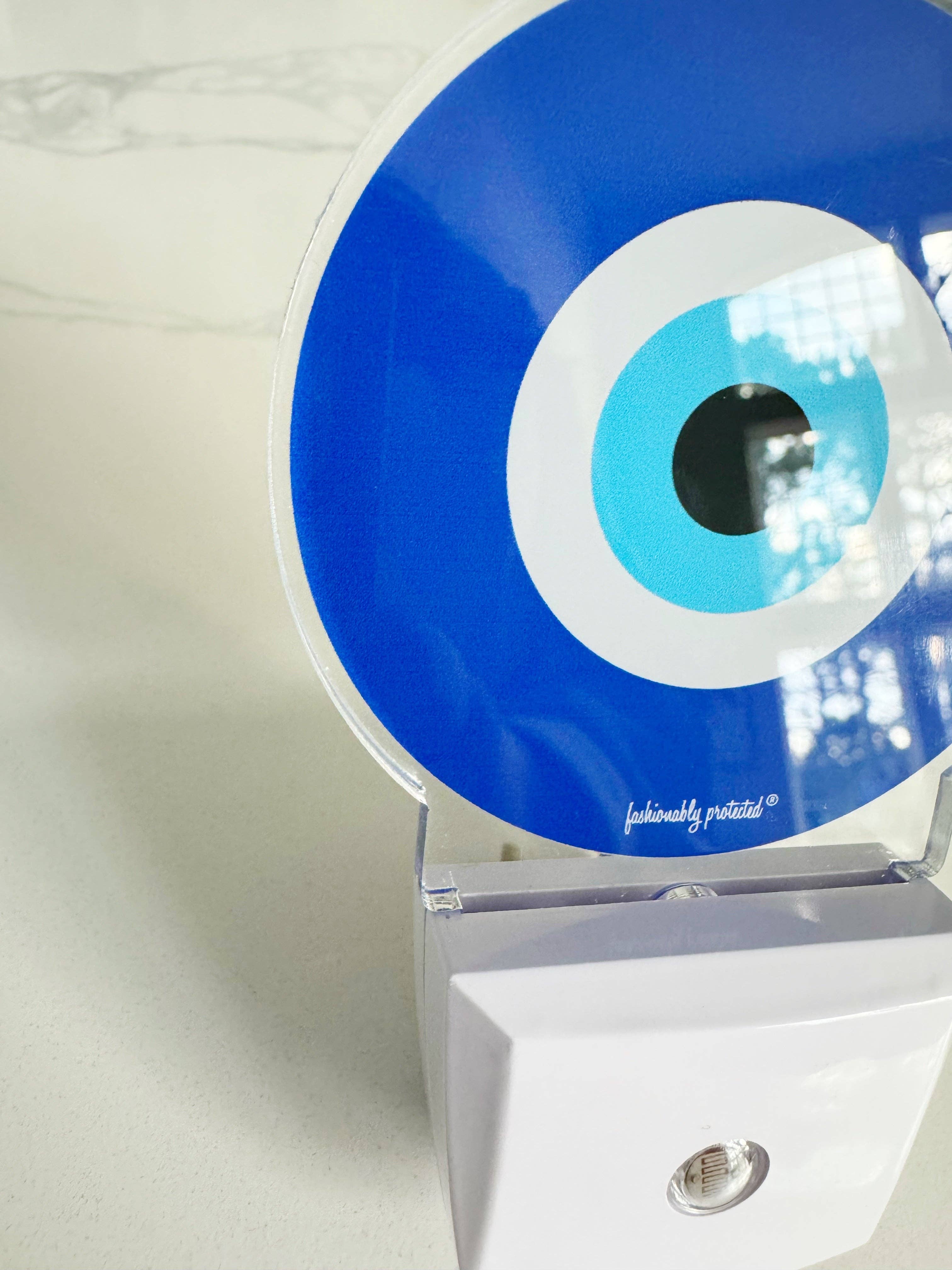 FRESHALAMODE / fashionably protected – wholesale Night light – Evil Eye Glow Sensor Plug In Light6