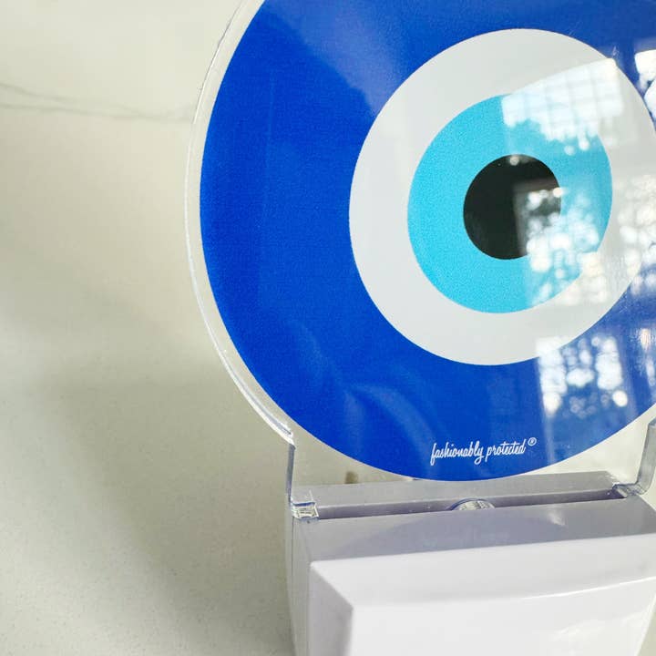 FRESHALAMODE / fashionably protected – wholesale Night light – Evil Eye Glow Sensor Plug In Light6