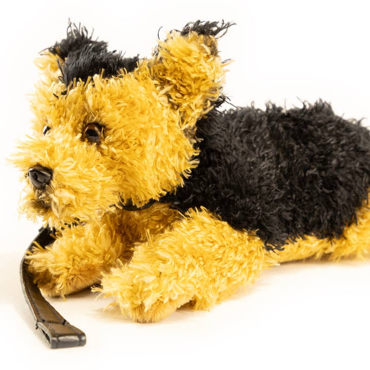 Uni Toys - Venta al por mayor Peluche - Niños y bebés - Yorkshire Terrier de peluche (con correa) - 21 cm (largo)0