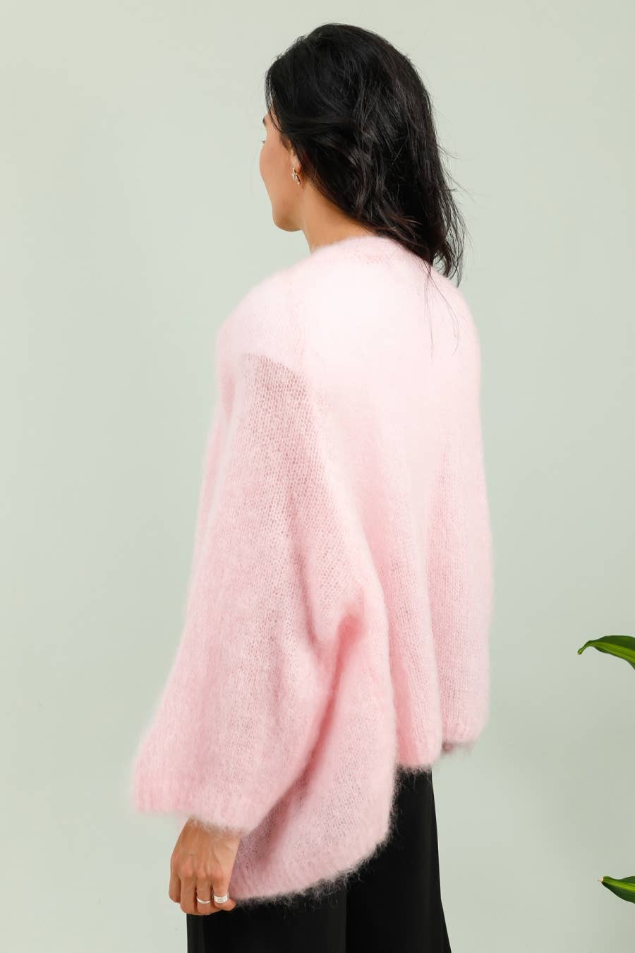 NAÏS PARIS - Venta al por mayor Cárdigan - Mujer - Cárdigan suelto de longitud media en 80 % kid mohair17