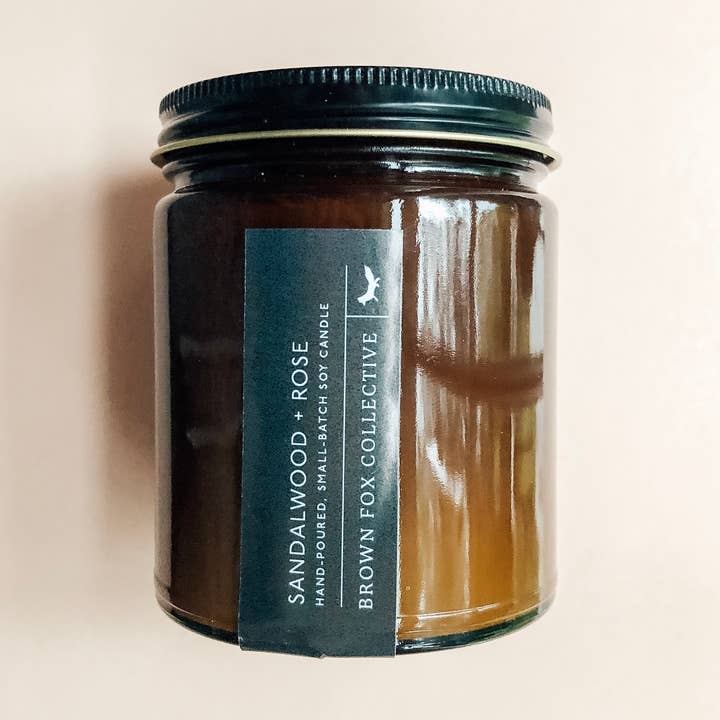Sandalwood + Rose for wholesale by Brown Fox Collective