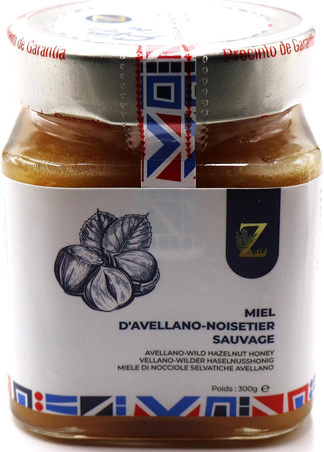 Zayti L.T.D.M - Wholesale Honing - Romige hazelnoot-honing uit Chili 100% natuurlijk - pot van 300 g4