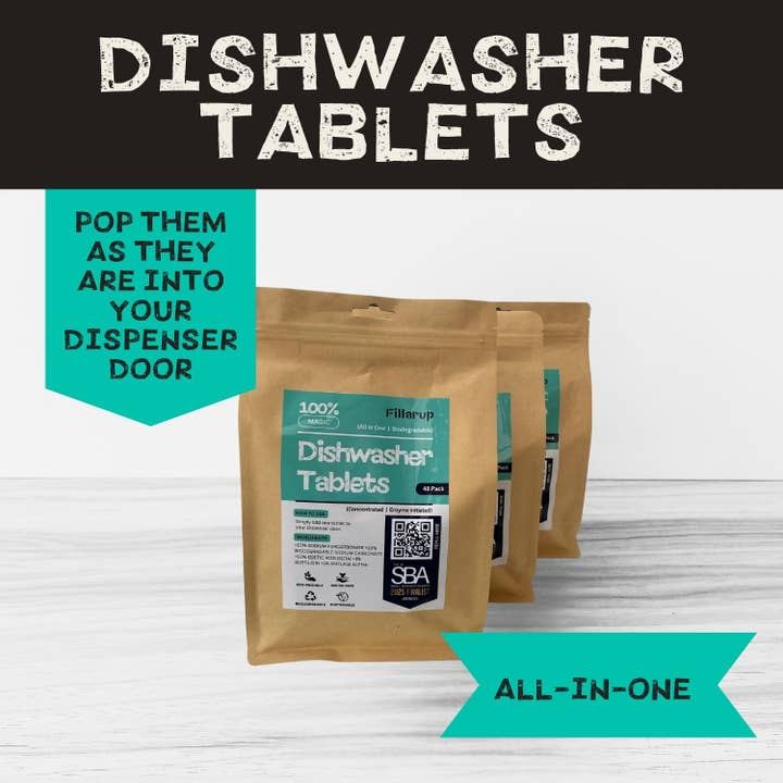 Biodegradable Dishwasher Tablets for wholesale by Fillarup