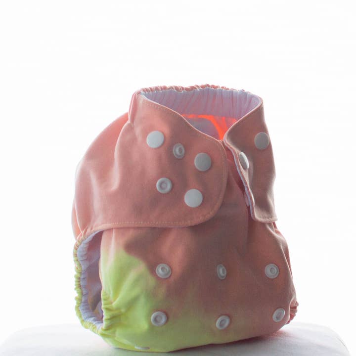 Ombre Diaper (orange/yellow) - SECONDS QUALITY for wholesale by Ombre Diapers