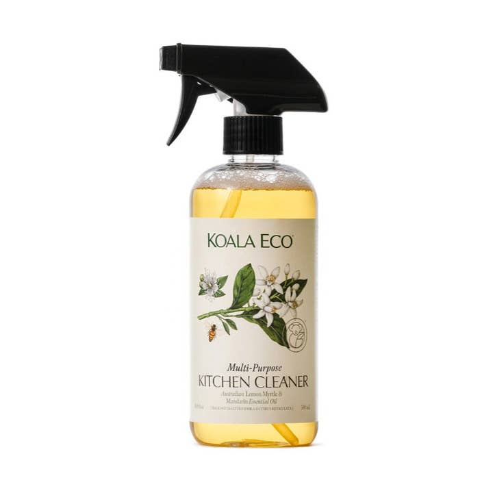 Lemon Myrtle & Mandarin Multi-Purpose Kitchen Cleaner for wholesale by Koala Eco