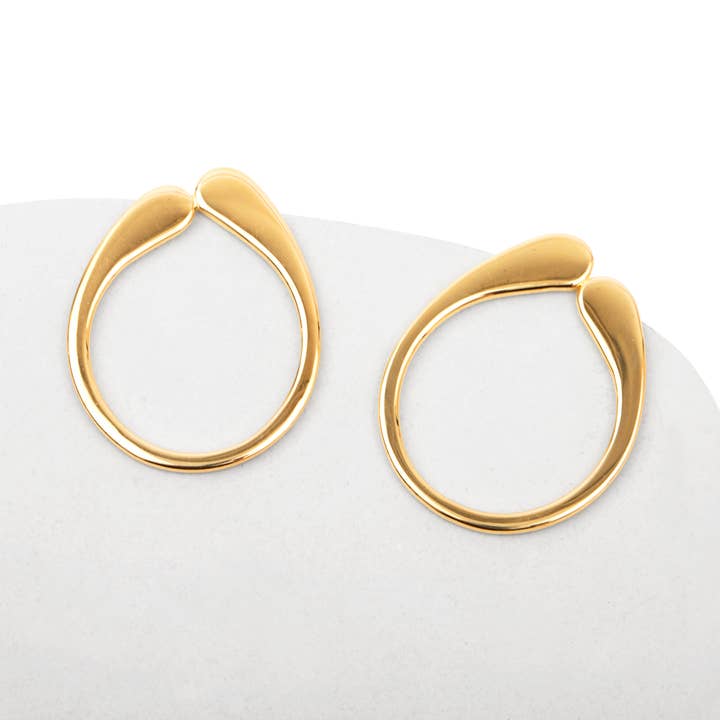 Love Lori Michelle Jewelry - Wholesale Hoop Earrings - The Drip Earrings