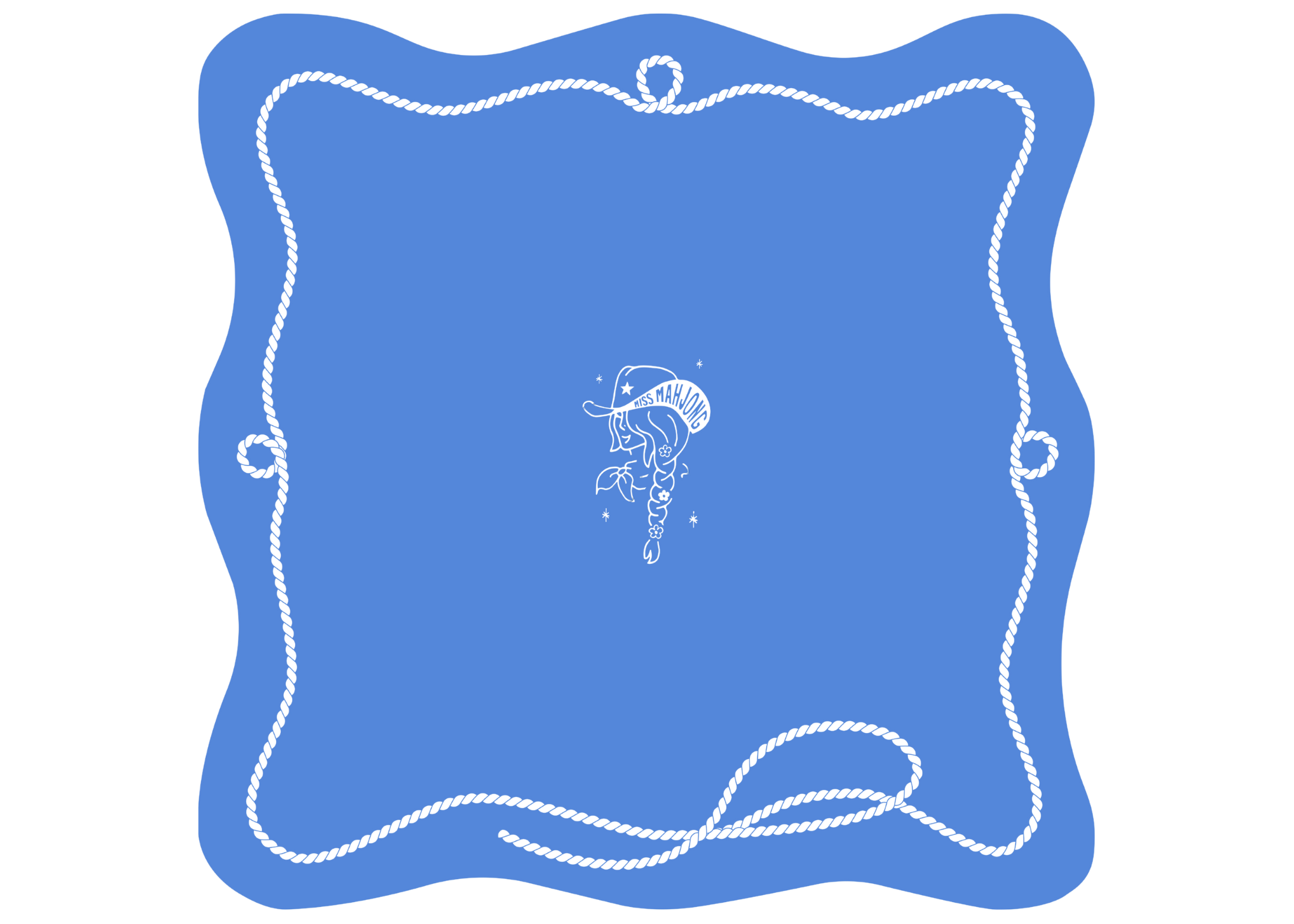 Miss Mahjong - Wholesale Board Game - Lasso Mahjong Playing Mat1