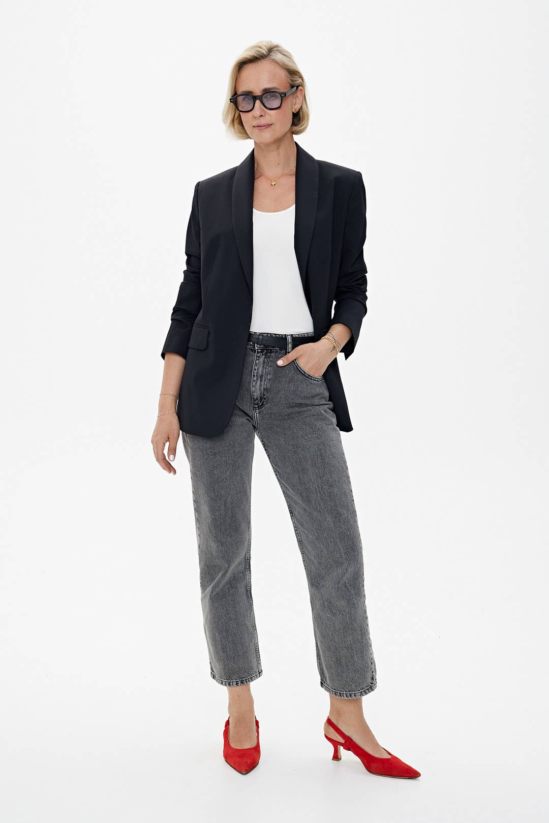 CAPSULE by Agnė Gilytė - Wholesale Blazer - Women's - Blazer 'New NEW YORK' | premium quality wool mix