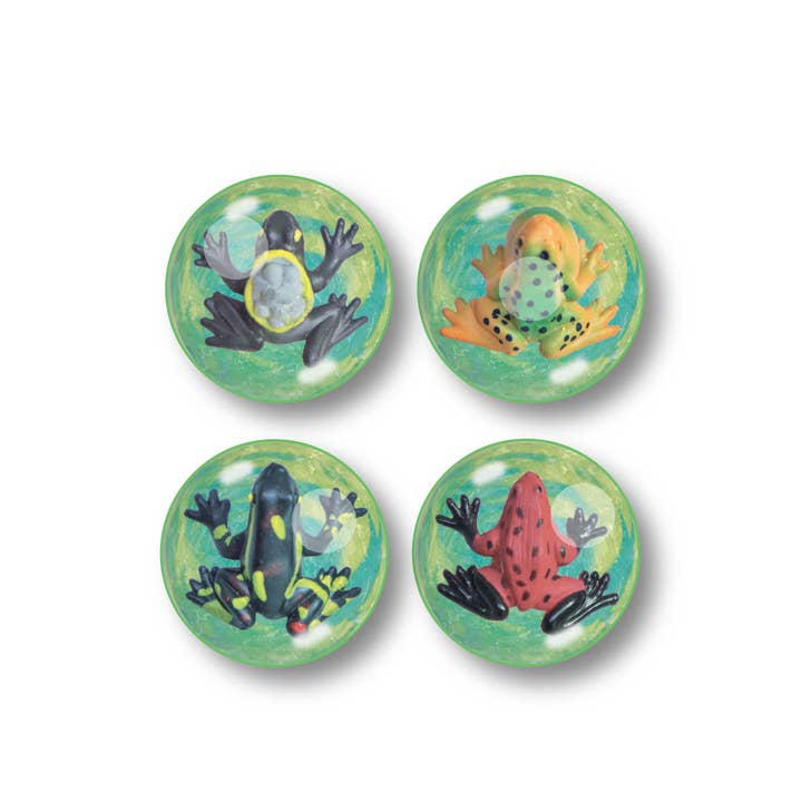 Mega Bounce - Frog Bouncy Ball for wholesale by Deluxebase