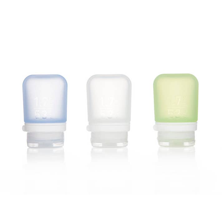 humangear – Großhandel Reiseflasche/-behälter – GoToob+ 3er-Pack nachfüllbare Silikon-Reiseflaschen