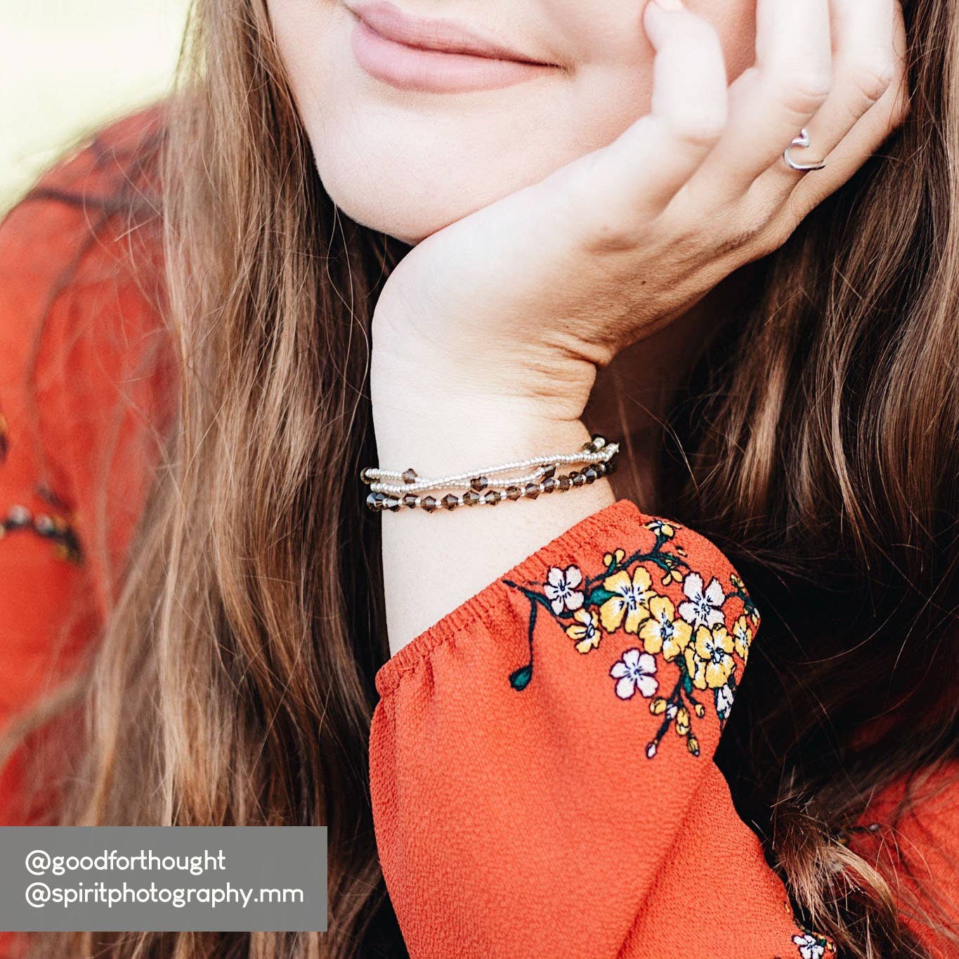 WorldFinds - Vendita all'ingrosso Bracciale con perline - Pianta • Causa Braccialetto3