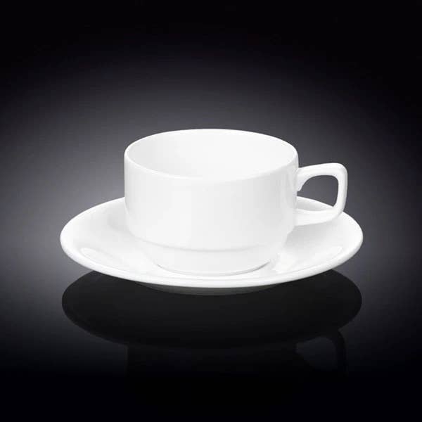 7 Fl oz Tea Cup and Saucer for wholesale by WILMAX USA
