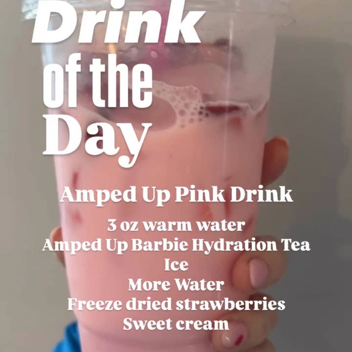 Amped Up Loaded Teas LLC - Wholesale Beverage Mix - Barbie Hydration Tea1