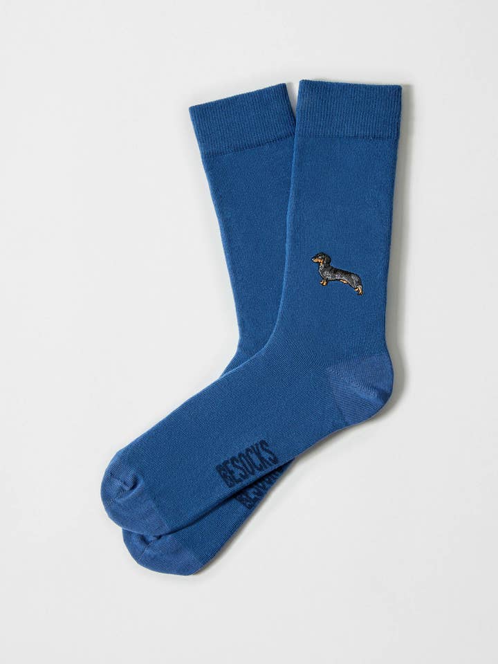 BePets Embroidery - 100% Organic Cotton Socks for wholesale by BESOCKS