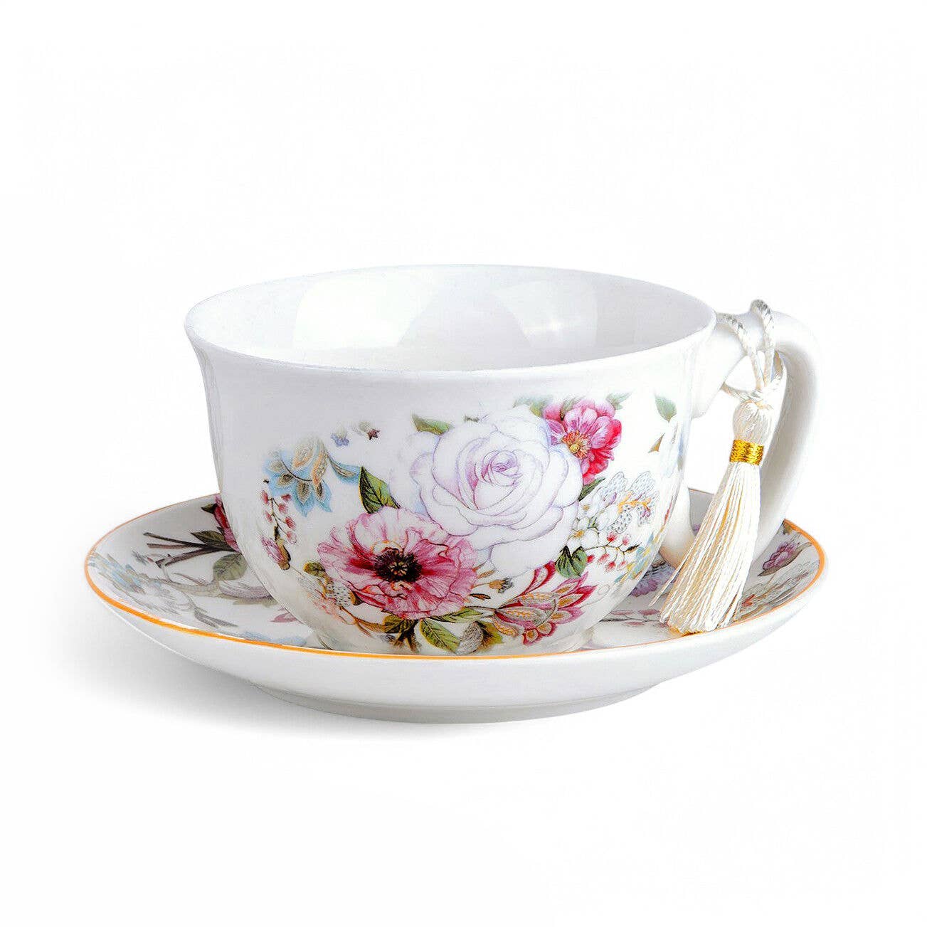 STP - Wholesale Tea Set - Dream Garden Porcelain Cup and Saucer Set in Gift Box3