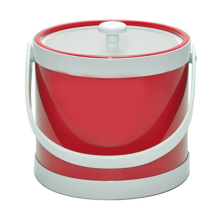 Seau à glace rouge de printemps 3 pintes pour la vente par MR. ICE BUCKET, LLC.