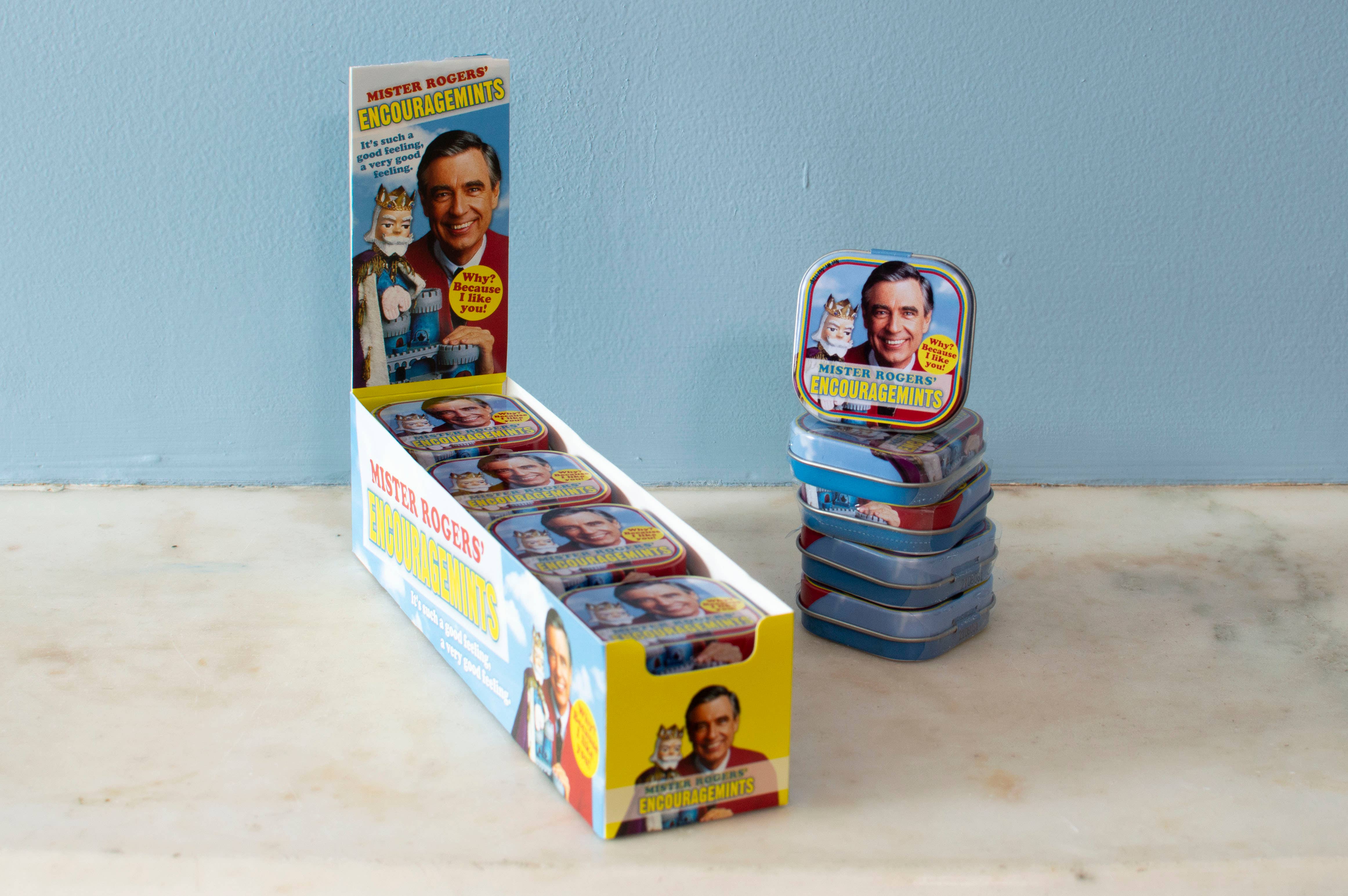 Unemployed Philosophers Guild - Wholesale Mints - Mister Rogers Encouragemints1