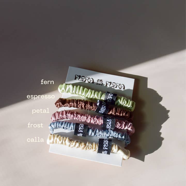 Flora Flora - Wholesale Scrunchie - Women's - Silk Scrunchie Set