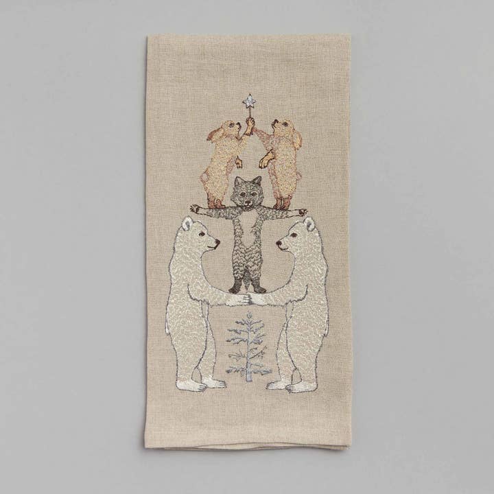 Coral & Tusk - Wholesale Tea Towel - Arctic Tree Tea Towel