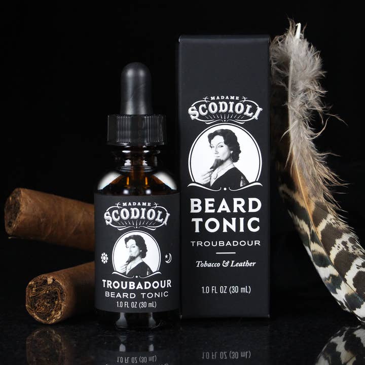 Troubadour Beard Tonic for wholesale by Madame Scodioli