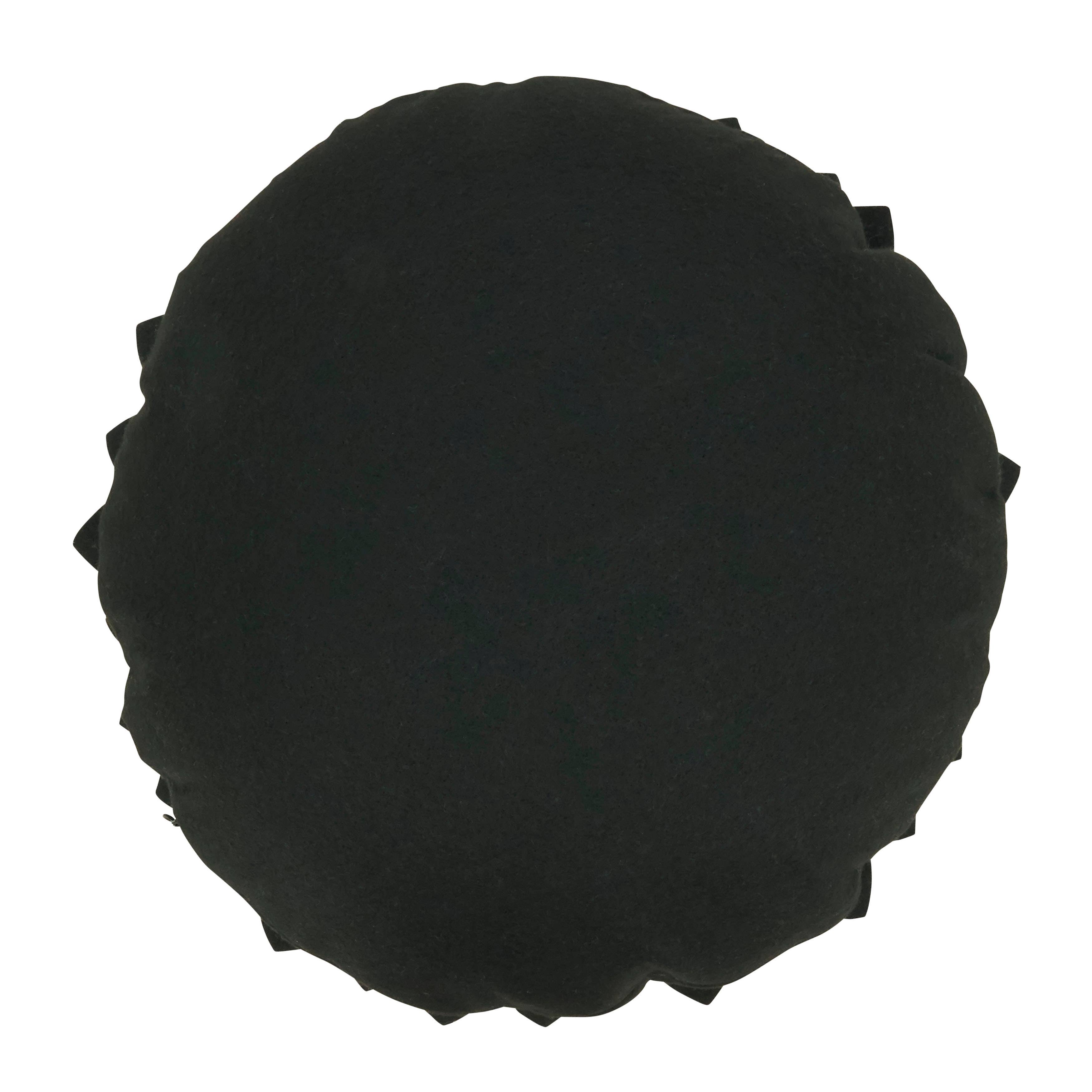 Saro Lifestyle - Wholesale Throw/Decorative Pillow - Felt Flower Pillow - Poly Filled3