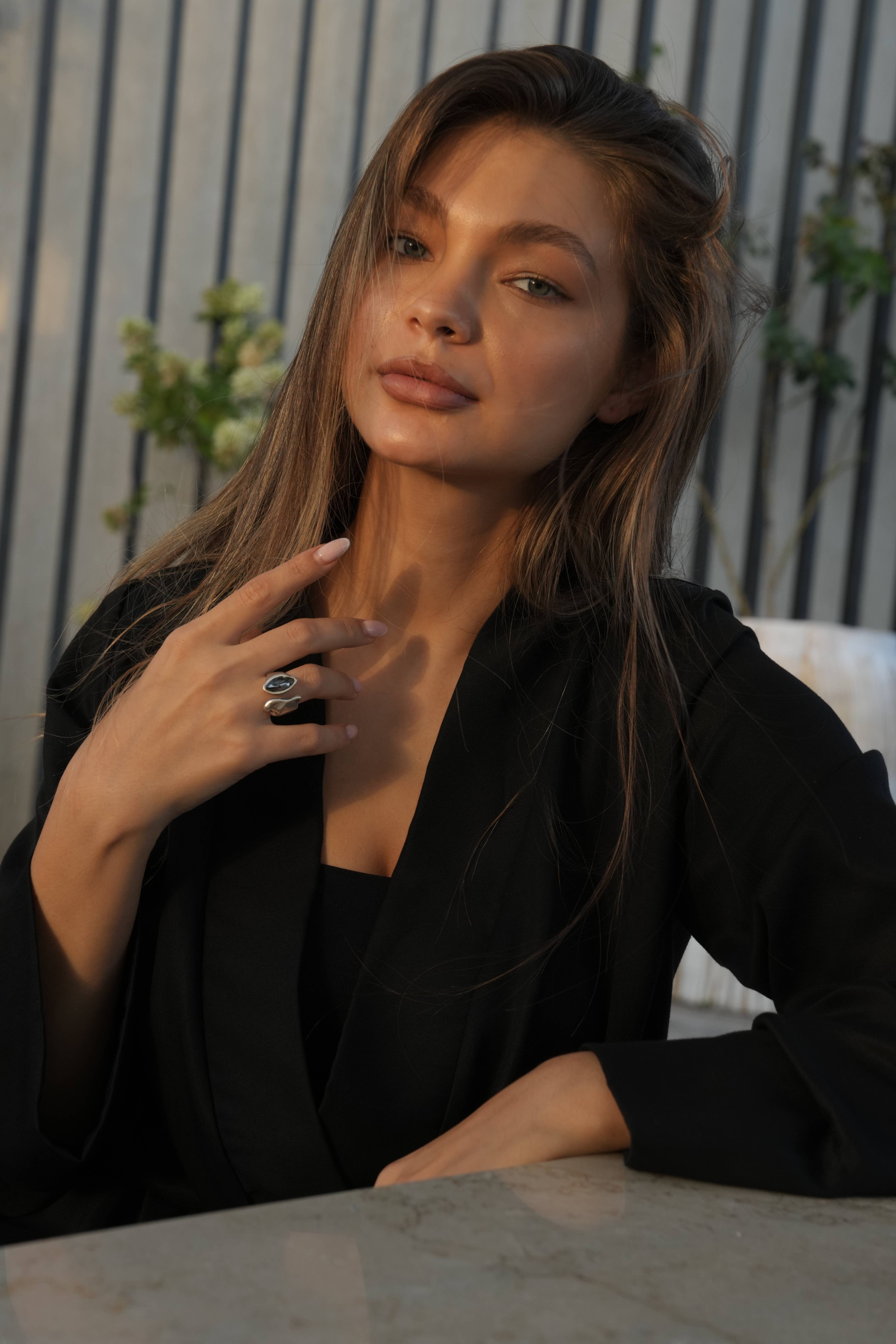 Chanour - Wholesale Cocktail/Statement Ring - Handmade Crystal Brass Ring - 68341