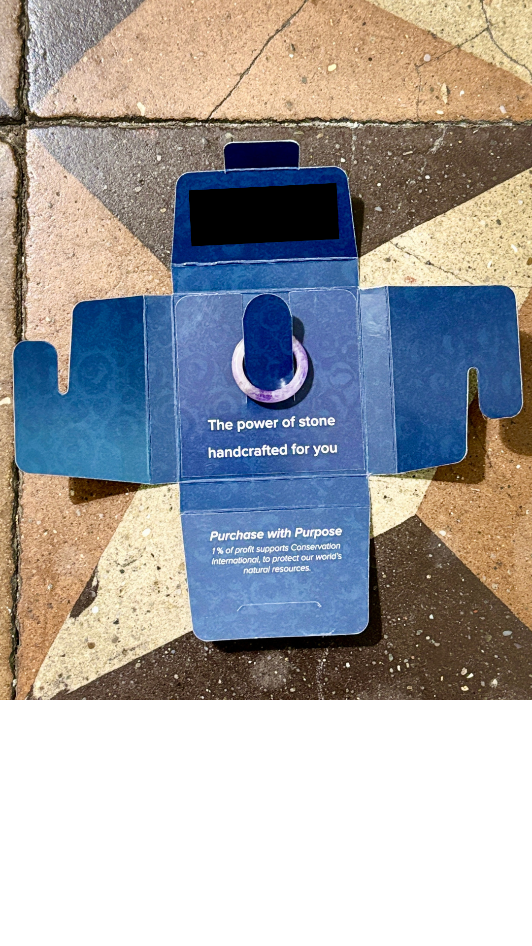 Whitestone Jewelry Co. - Wholesale Band/Stacked Ring - Carmela - Moss Agate | Maya Stone Collection | Natural Stone Band | Stackable Ring5