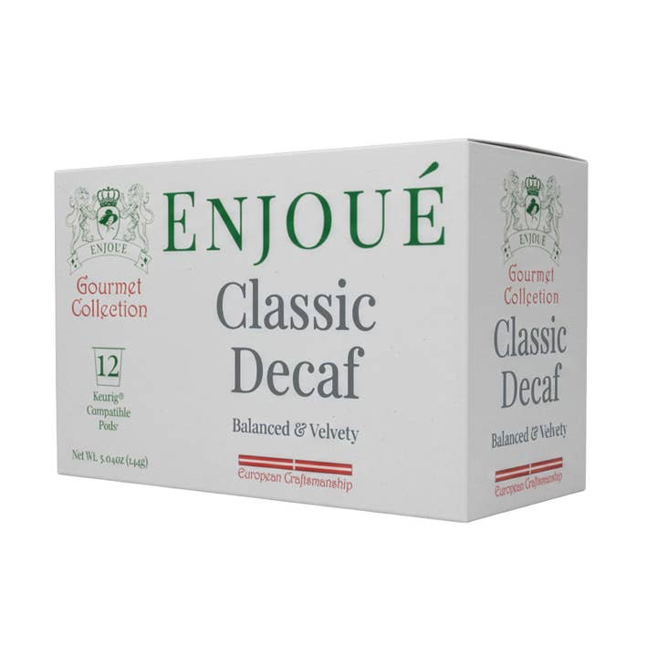 Enjoue Classic Decaf Coffee K-Cups 12ct for wholesale by Enjoy Better Coffee & Tea