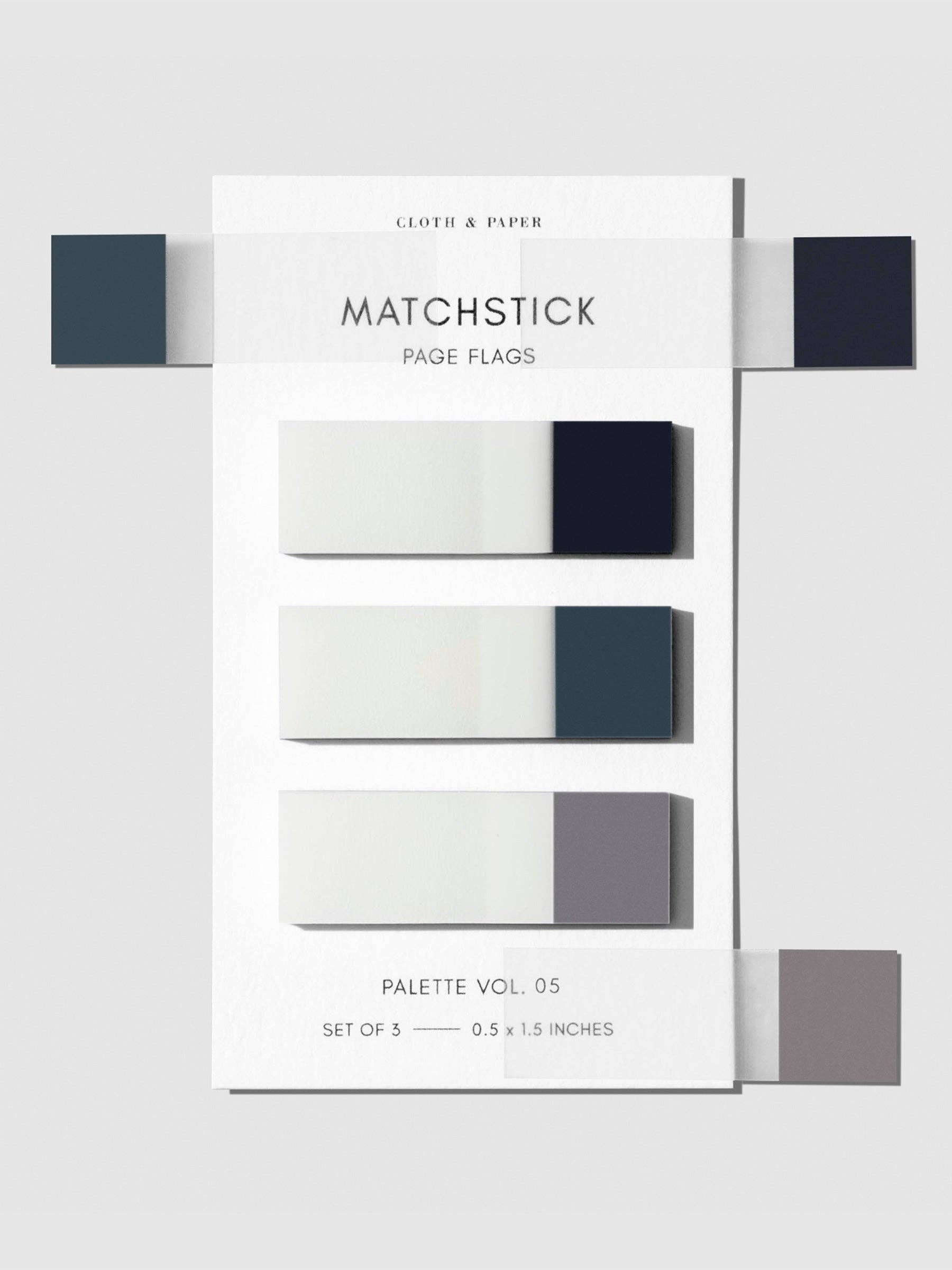 Cloth & Paper – Engroshandel Klistermærke – Matchstick Side Flag Sæt13
