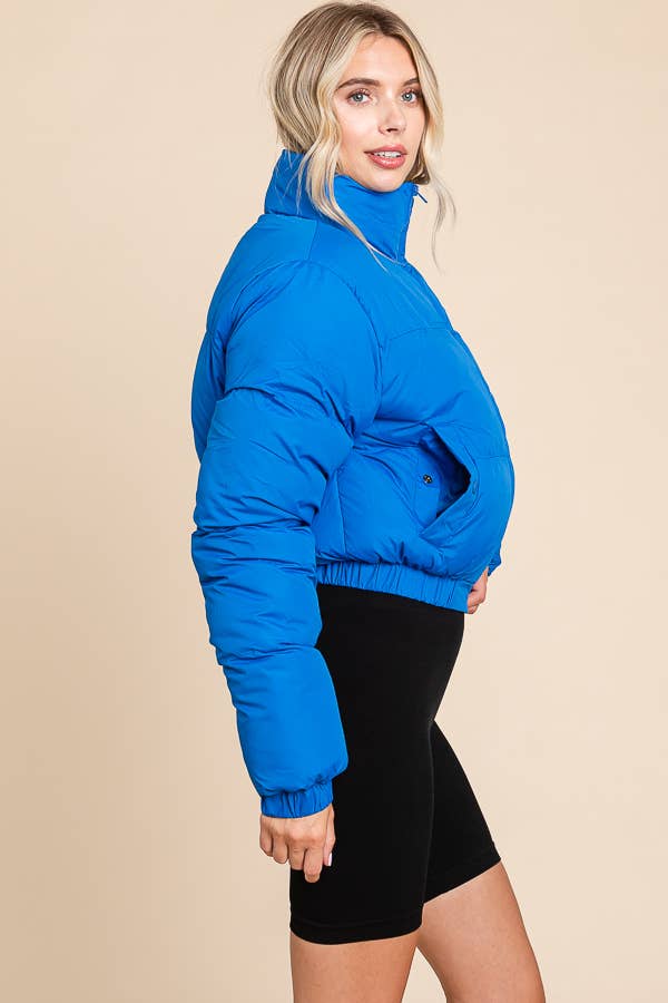 ANWND – Puffer Jacket - Mulher por atacado – Jaqueta Puffer Curta Acolchoada8