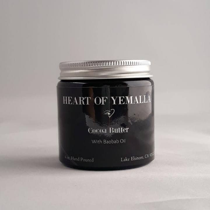 Beurre de cacao à l'huile de baobab pour la vente par Heart of Yemalla