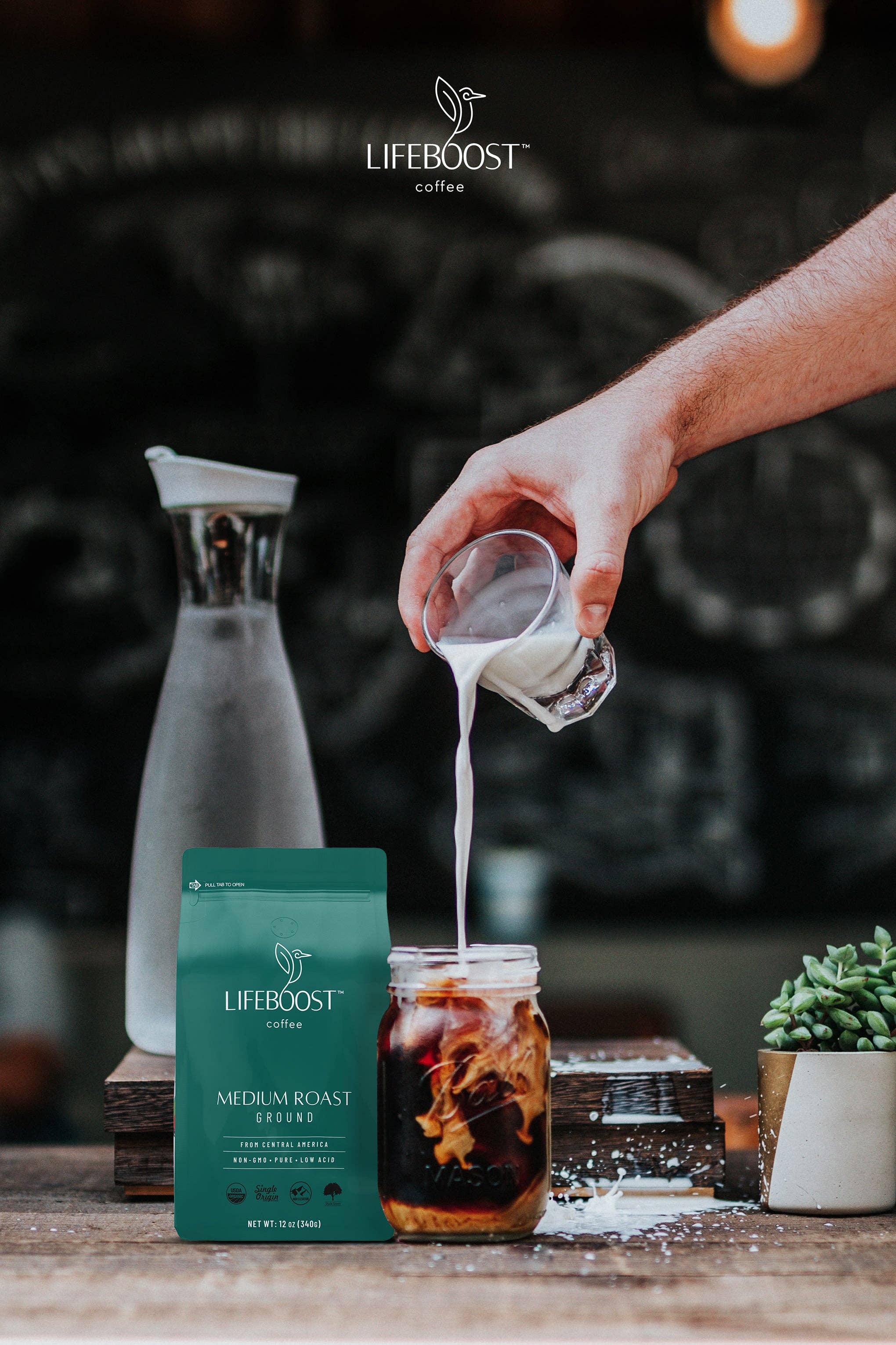 Lifeboost Coffee - Vente Grains de café - Grata Medium Roast4