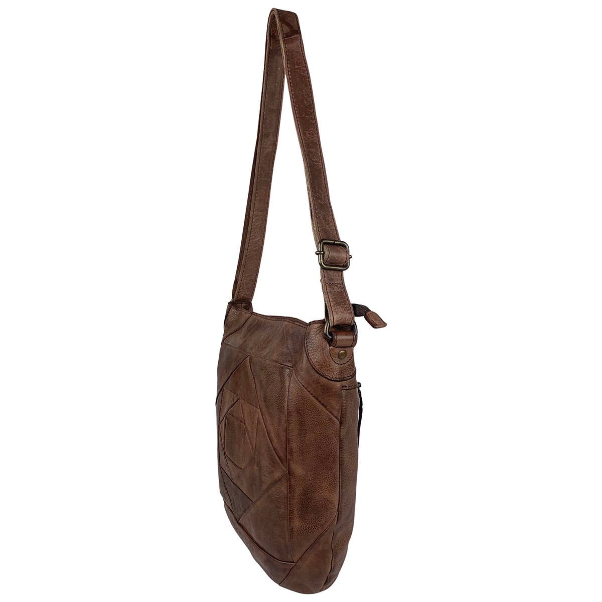 Arrigo - Wholesale Crossbody Bag - Women's - Arrigo Ladies Crossbody Shoulder Washed Leather28