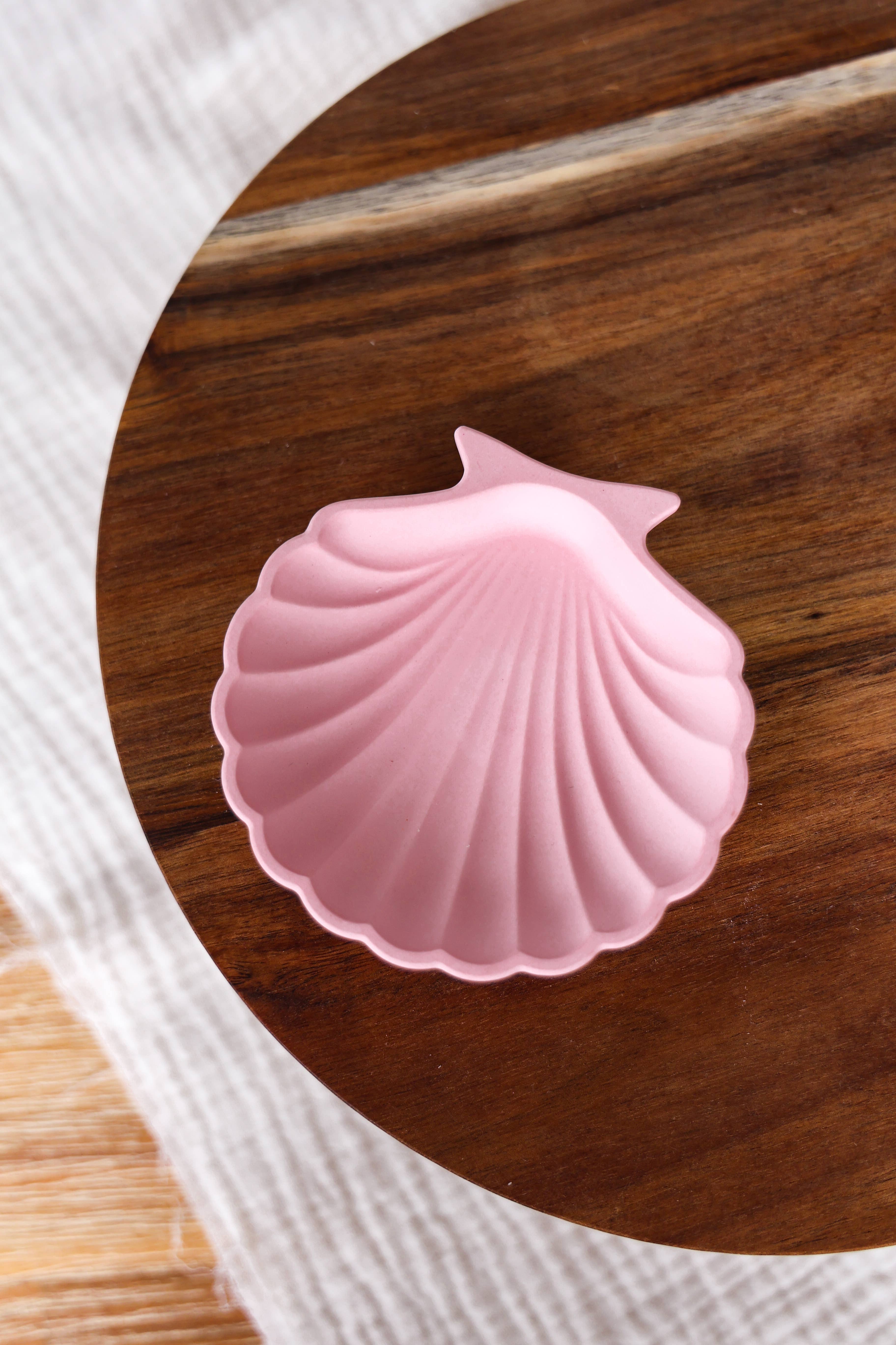 Niki Candle - Wholesale Decorative Plate/Dish/Bowl - Flat mussel bowl - handmade6