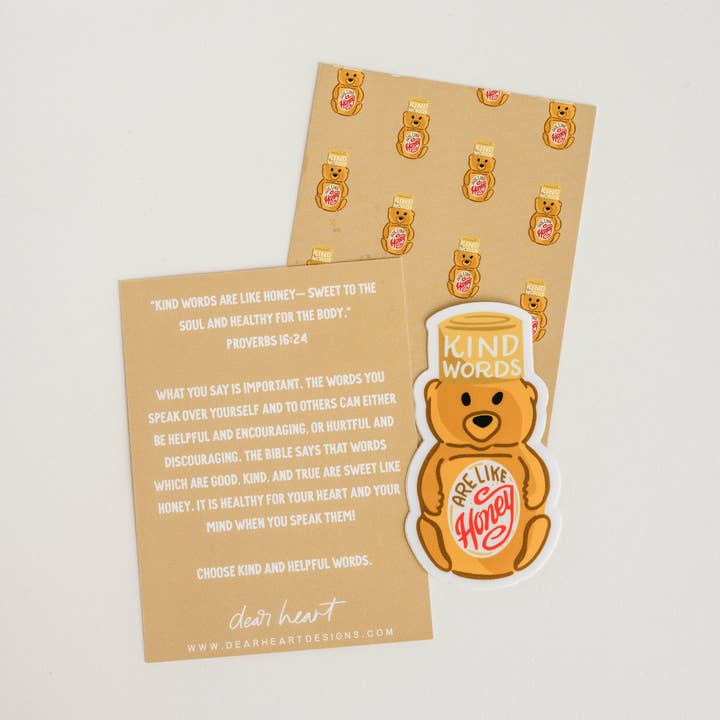 Dear Heart – wholesale Sticker – Kind Words Sticker I Christian Sticker I Gift 0