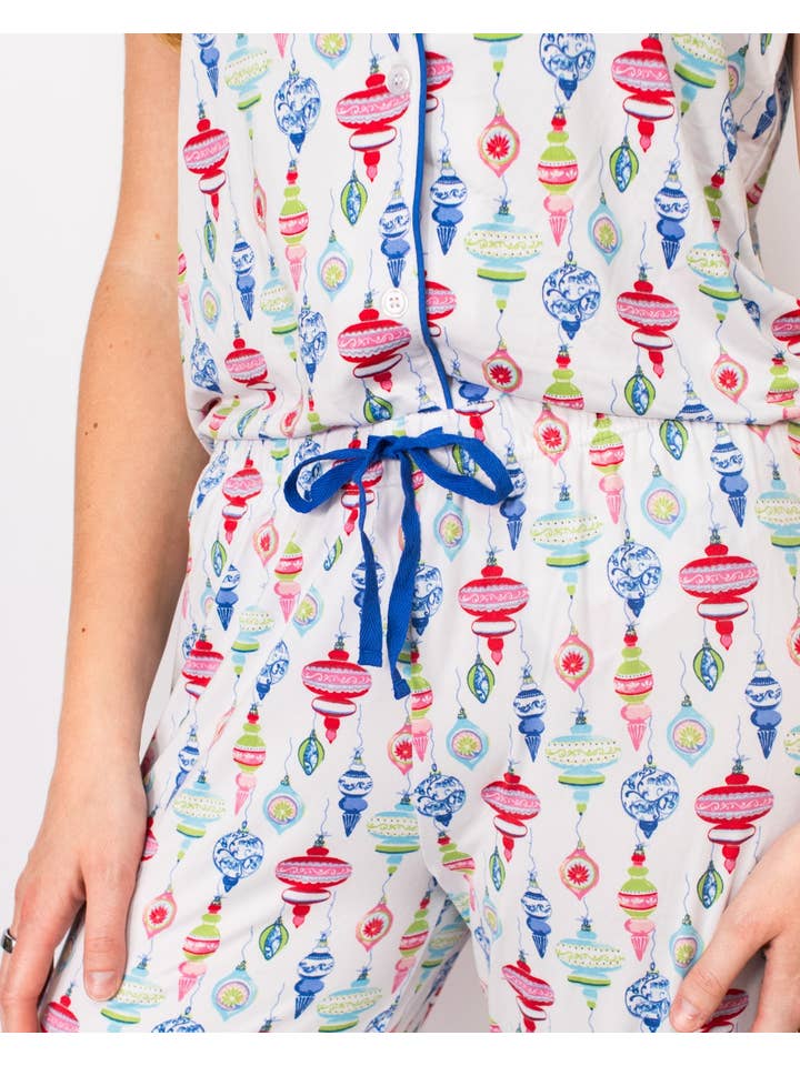 The Royal Standard - Wholesale Sleepwear Bottom - Women's - Whimsical Wonders Sleep Pants   White/Multi   -Asst.2