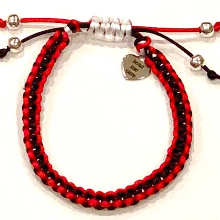 Bead Me Silly - Wholesale Woven/Braided Bracelet - CUSTOM School/Spirit Bracelet - Sports & Sorority & States