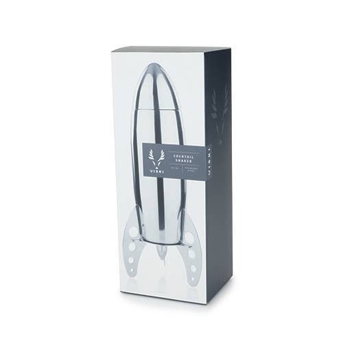 True Brands - Wholesale Cocktail Shaker - Irving™ Stainless Steel Rocket Cocktail Shaker By Viski1