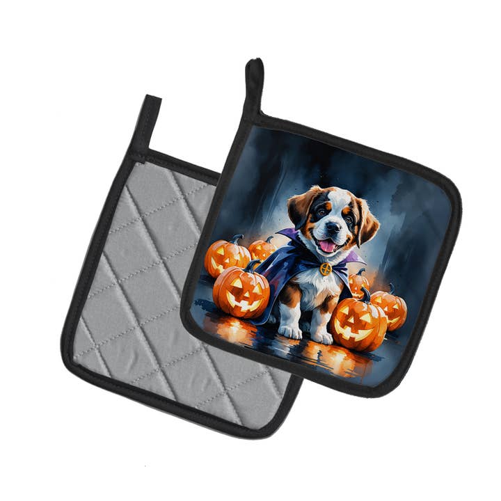 Maniques d'Halloween pour chiot Saint Bernard DAC8447 pour la vente par Caroline's Treasures