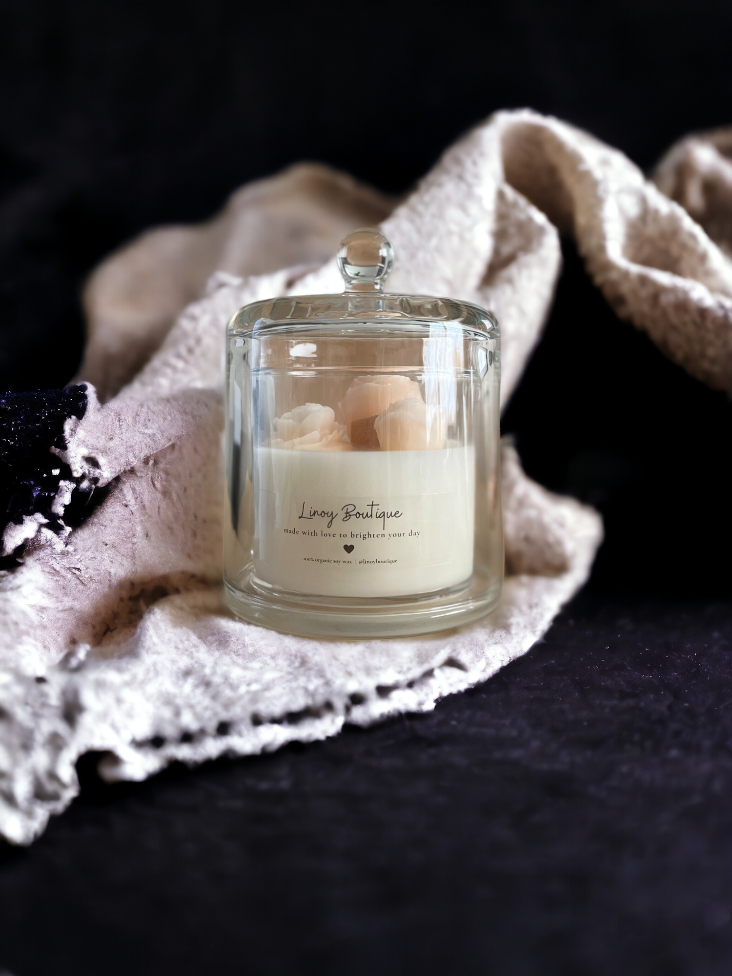 Linoy Boutique - Vendita all'ingrosso Candela in vasetto - Candela in Barattolo con Campana9