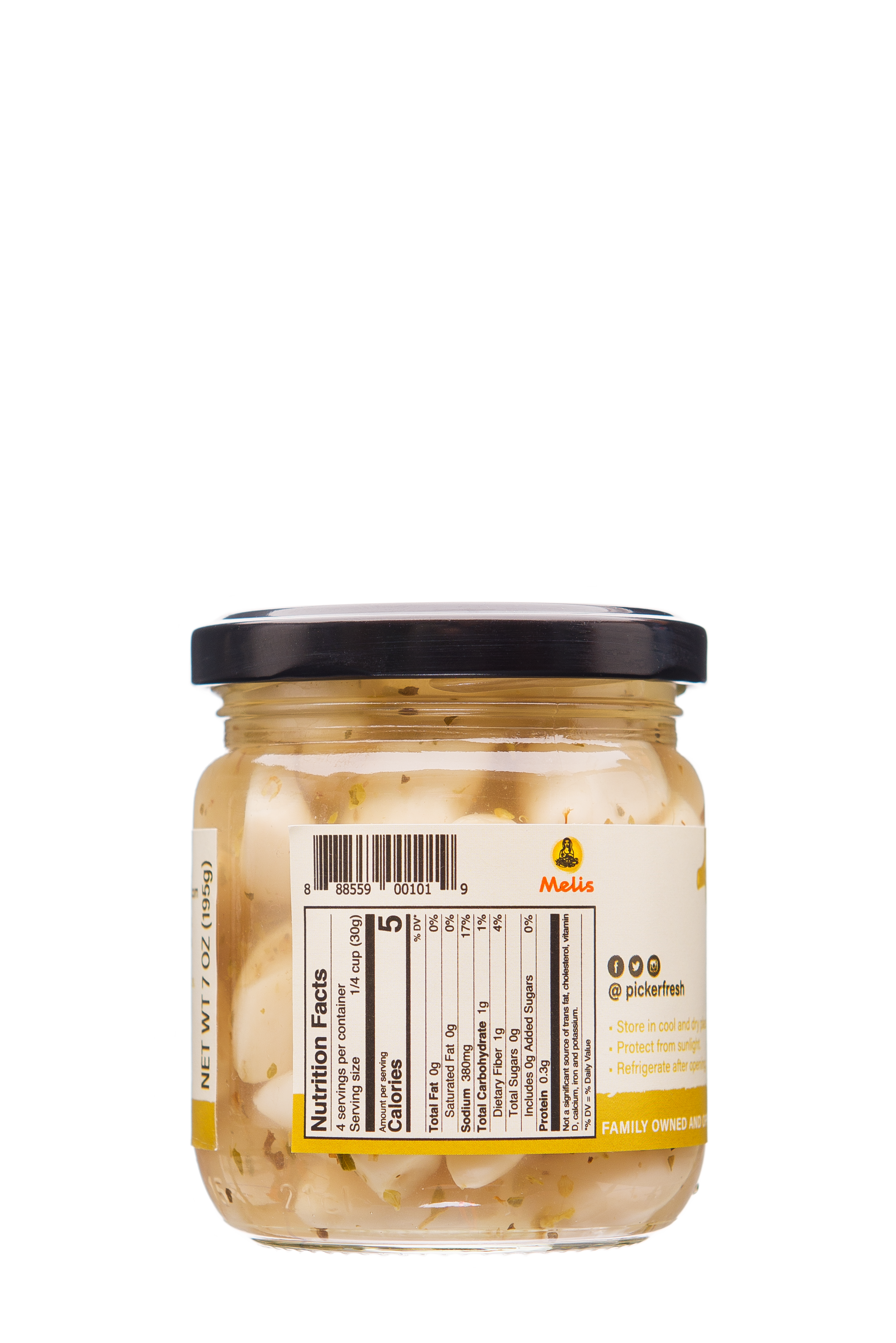 Pickerfresh - Wholesale Pickled Vegetables - Pickerfresh Pickled Garlic, 7oz1