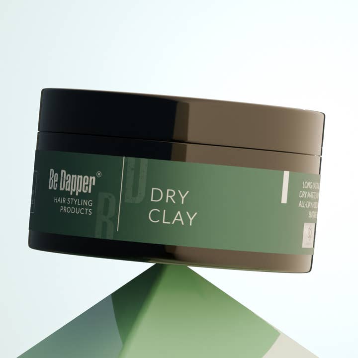 DRY CLAY - High Hold | Dry Matte Finish | Water-Based 100ml for wholesale by Be Dapper