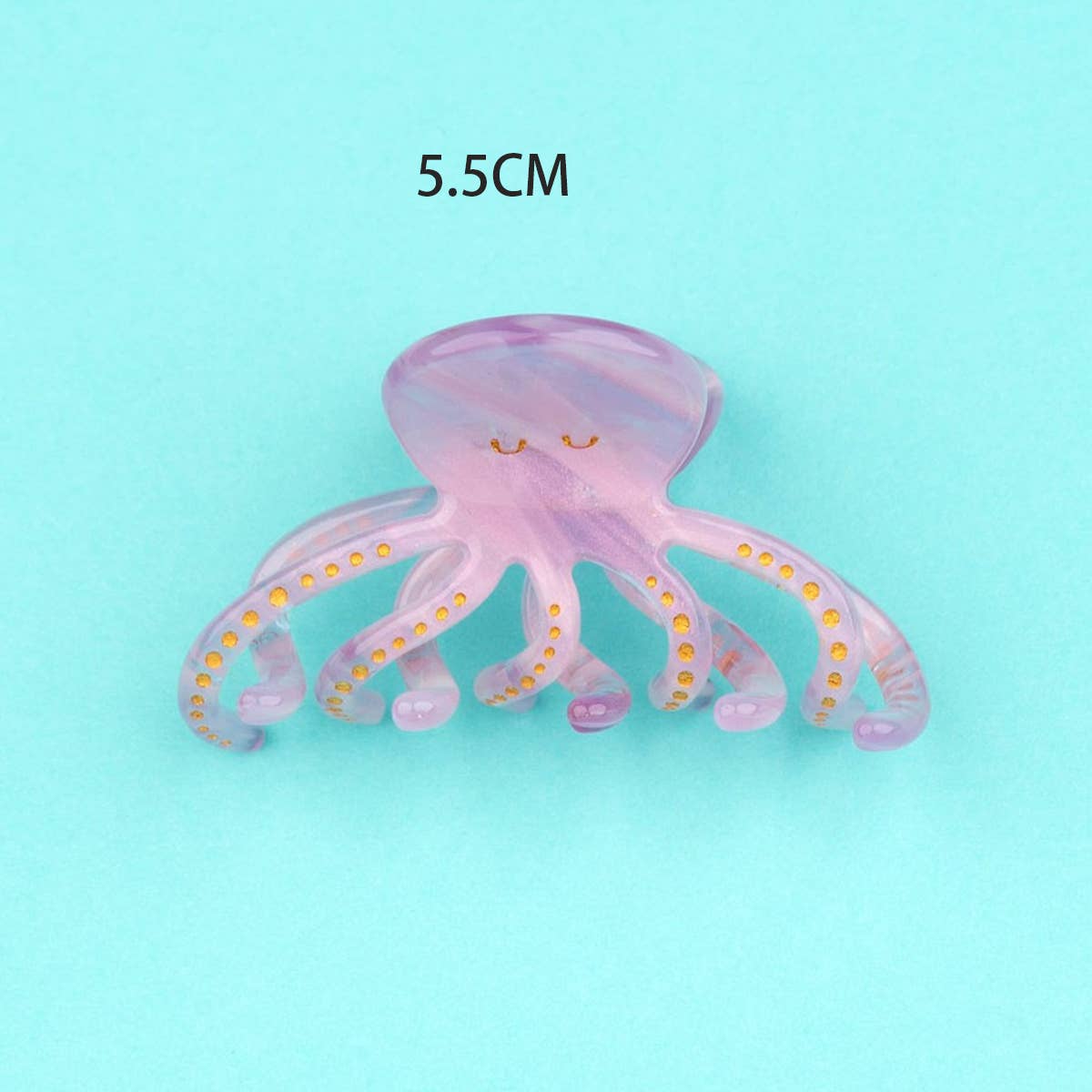 ACCITY - Wholesale Hair Clip - Women's - OCEAN BEACH FISH SEASHELL ACRYLIC HAIR CLAW CLIPS _CWAHA05528