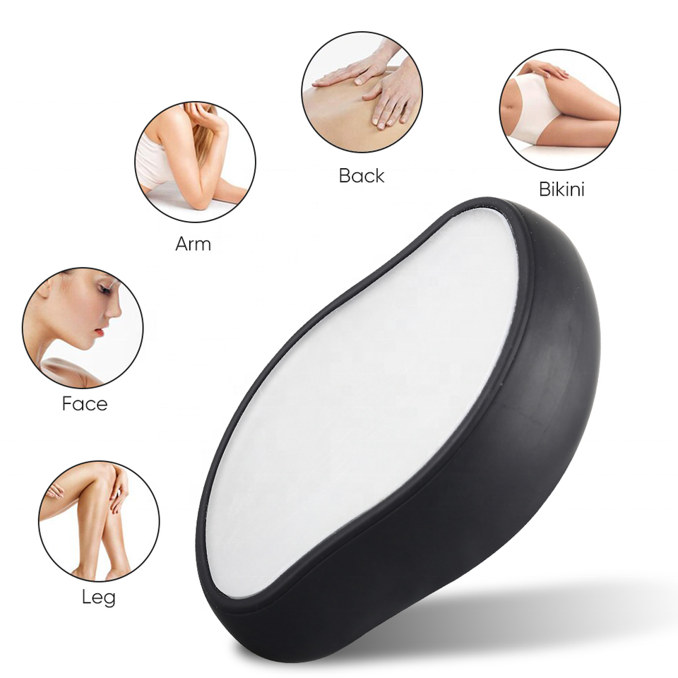 Mezclar y combinar colores Exfoliante indoloro Crystal Hair Shaver, removedor de vello mágico de venta al por mayor en Faire15