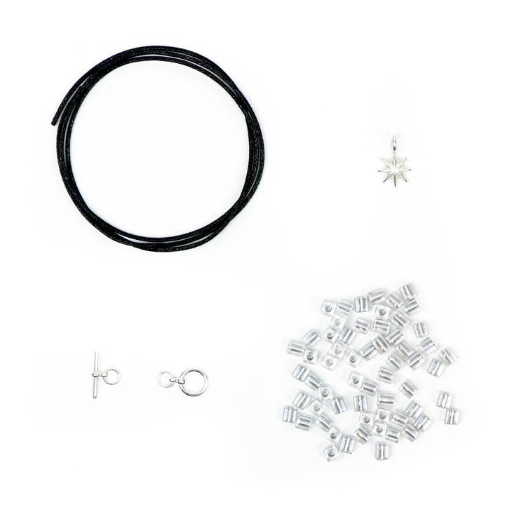 DIY BRACELET KIT - SILVER SINGLE - ESTRELLITA for wholesale by Cielomar Jewelry