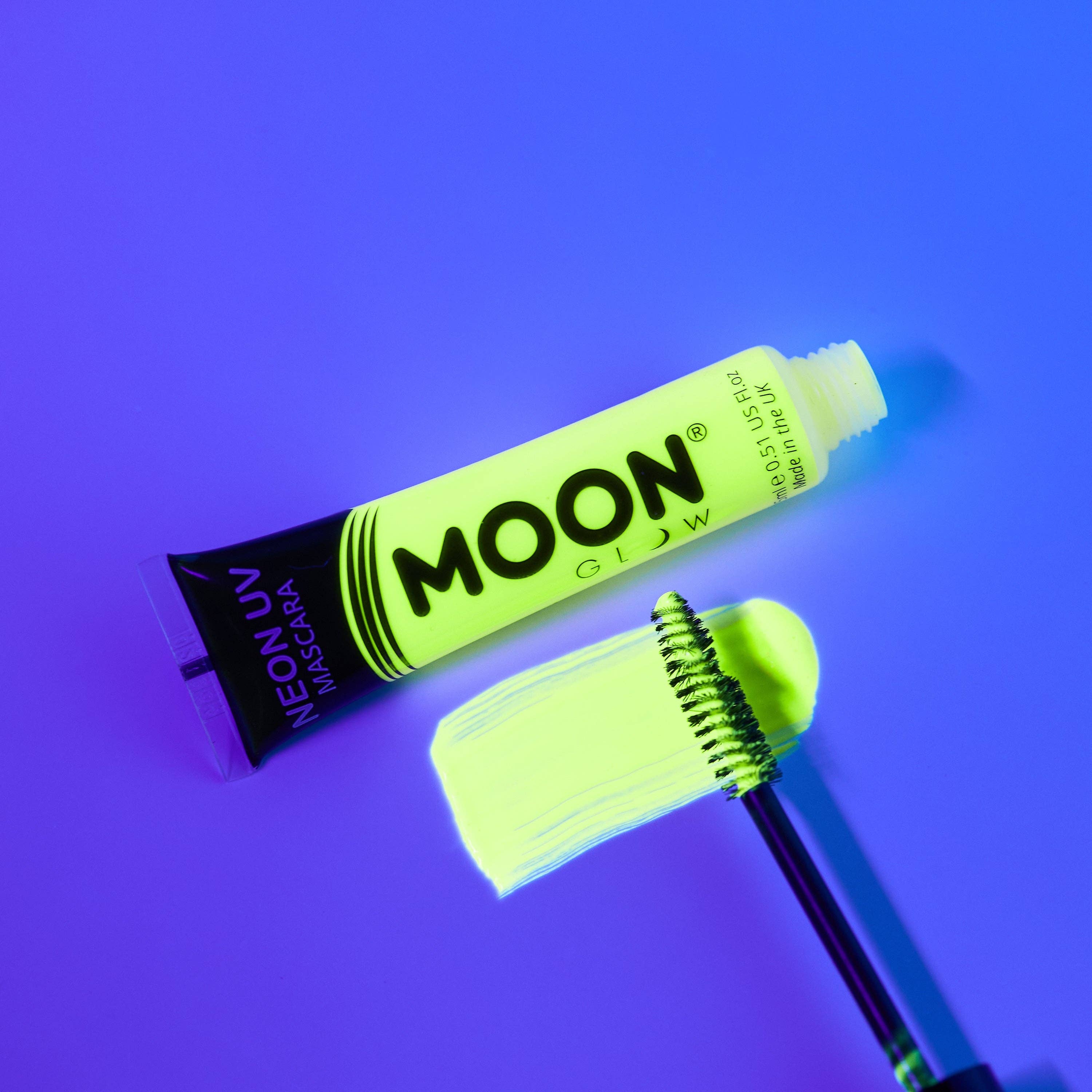 Moon Makeup - Wholesale Mascara - Neon UV Glow Blacklight Mascara13