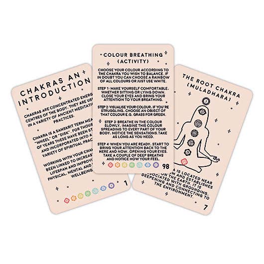 Gift Republic – wholesale Tarot cards – Chakra Cards1