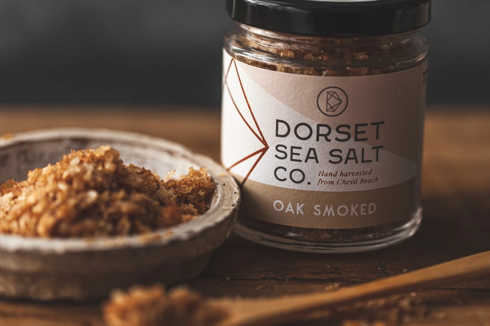 Dorset Sea Salt Co - Wholesale Salt - Oak Smoked Dorset Sea Salt (100g)1