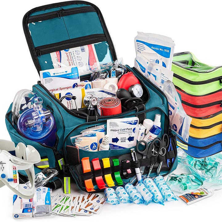 Scherber - Wholesale First Aid Kit - Scherber Premium First Responder Trauma Kit - Fully Stocked